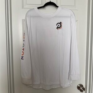 Peloton White Long Sleeve Women's Tee